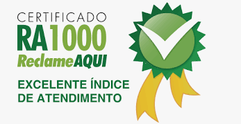 Certificado Reclame Aqui RA1000